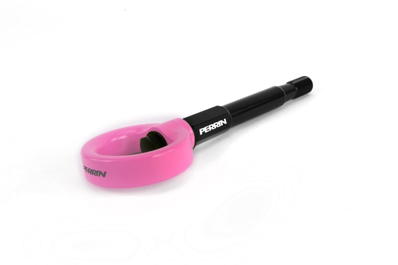 PERRIN 15-19 Subaru WRX/STI Tow Hook Kit (Rear) - Hyper Pink