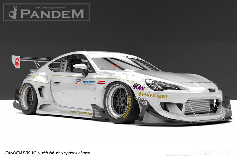 GReddy 2012+ Scion FR-S Pandem Wide Body V3.5 Rear Canards