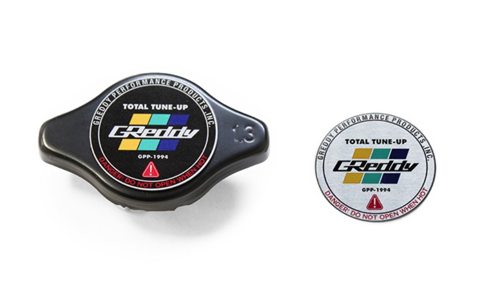 GReddy Type-N 1.3 Radiator Cap Most Honda / Some Toyota - Black