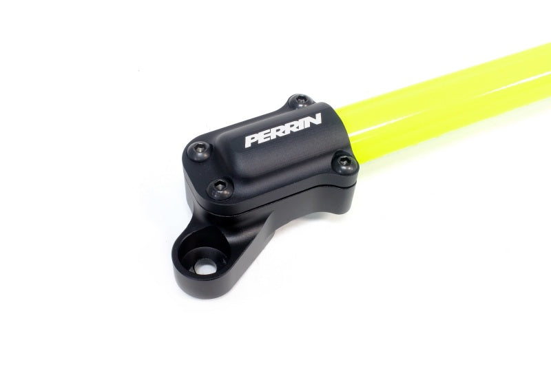 PERRIN 2013+ BRZ/FR-S/86/GR86 Strut Brace - Neon Yellow Wrinkle