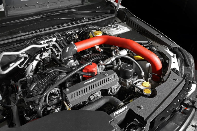 PERRIN 22-23 Subaru WRX Front Mount Intercooler Kit (Red Tubes & Black Core)