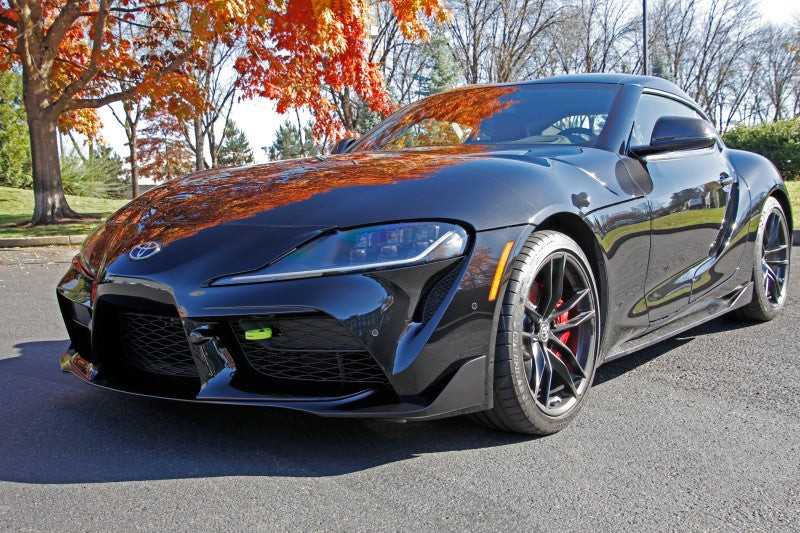 PERRIN 2020 Toyota Supra Tow Hook Kit (Front) - Neon Yellow