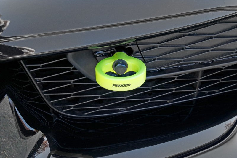 PERRIN 2020 Toyota Supra Tow Hook Kit (Front) - Neon Yellow