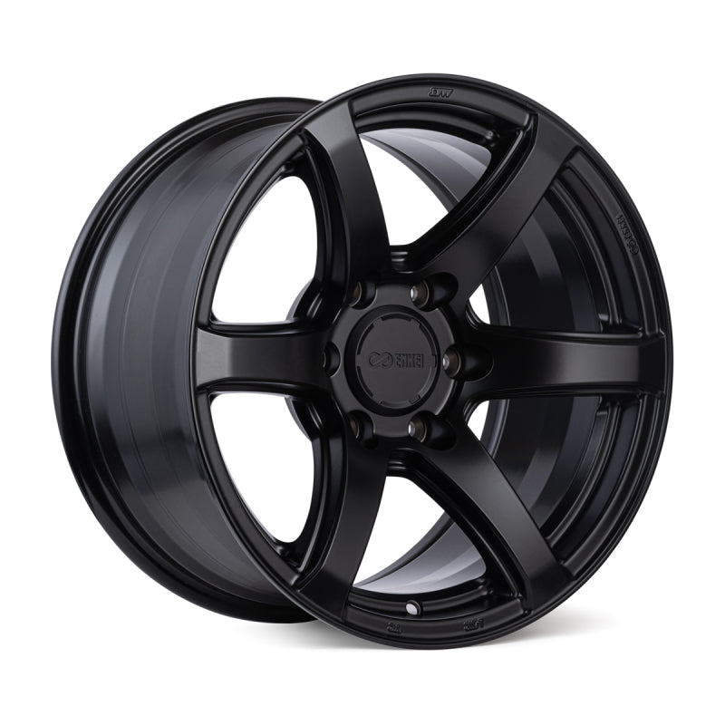 Enkei T6R Wheel in Gloss Black - 18x8.5, 5x114.3, 38mm Offset