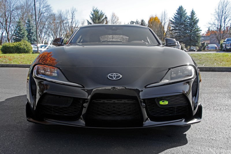 PERRIN 2020 Toyota Supra Tow Hook Kit (Front) - Neon Yellow