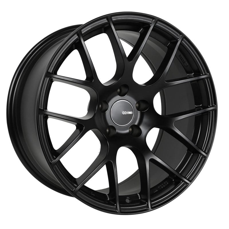 Enkei R Wheel in Matte Black - 18x8, 5x114.3, 40mm Offset