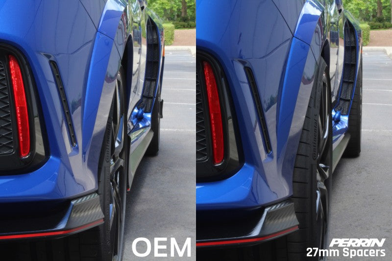 PERRIN 17-18 Honda Civic Type R 64.1mm Hub 5x120 27mm Wheel Spacers (One Pair)