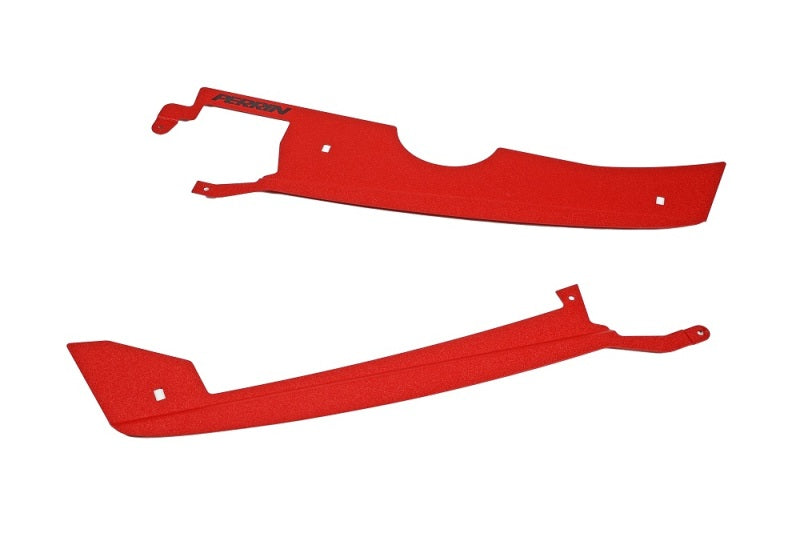 PERRIN 22-23 Subaru WRX Radiator Shroud - Red Wrinkle