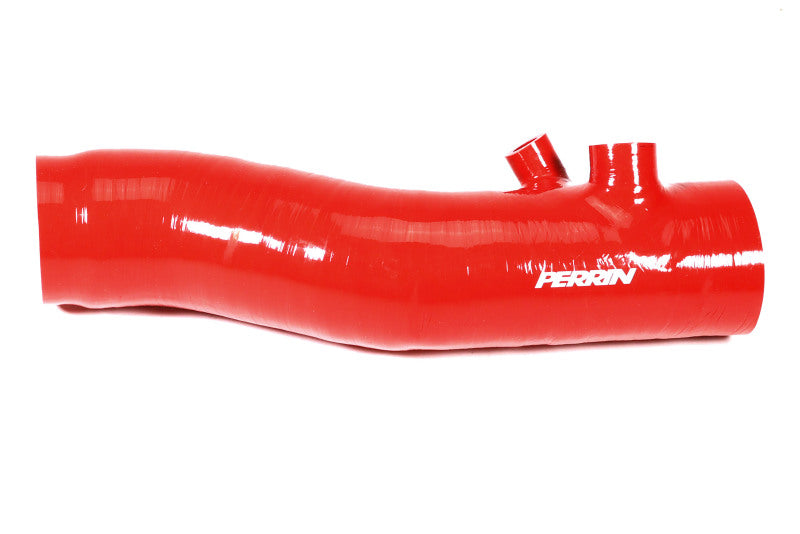 PERRIN 2022+ Subaru WRX Red 3in Turbo Inlet Hose w/ Nozzle