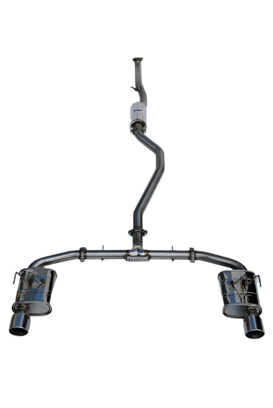 Invidia 2022+ Honda Civic Si (1.5T) 70mm & 23 Integra A-Spec Q300 Cat Back Exhaust - Rolled SS Tips