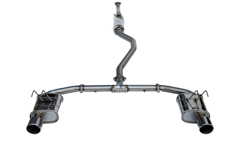 Invidia 2022+ Honda Civic Si (1.5T) 70mm & 23 Integra A-Spec Q300 Cat Back Exhaust - Rolled SS Tips