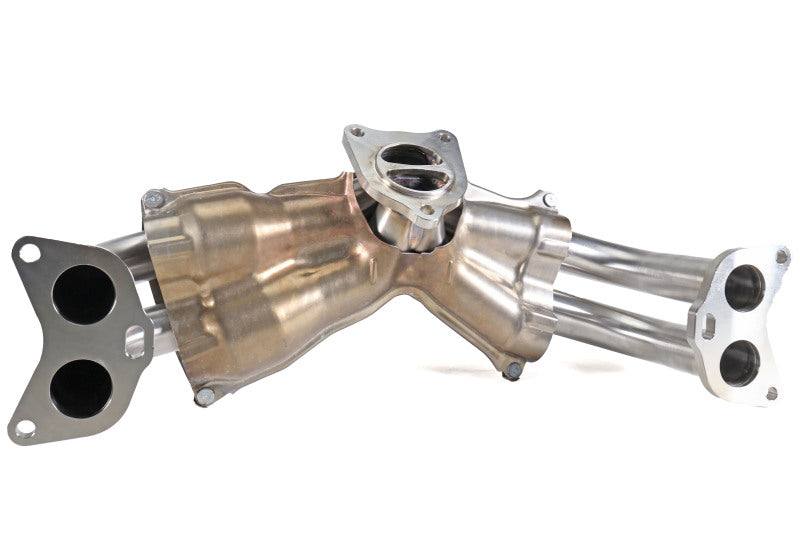 PERRIN 22-24 Subaru WRX / 20-24 OBXT & Legacy XT / 19-24 Ascent Equal Length Header - Brushed SS