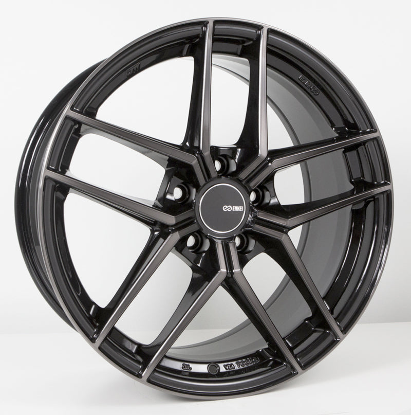 Enkei TY5 Wheel in Pearl Black - 19x8.5, 5x114.3, 35mm Offset