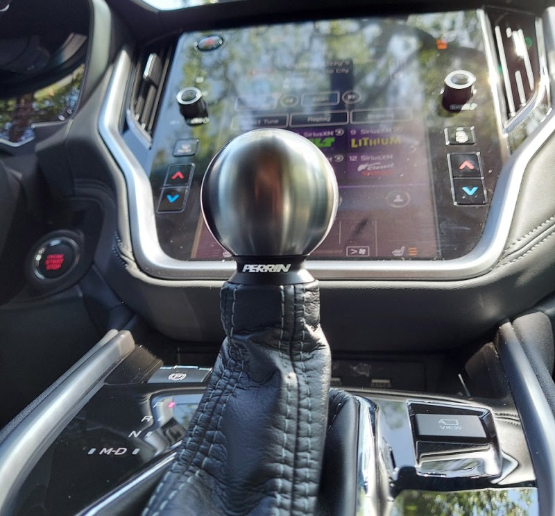 PERRIN 2020+ Subaru Outback/Ascent (w/CVT) SS Ball Shift Knob - 2.0in. / Brushed Finish