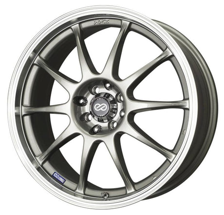 Enkei J10 Wheel in Machined Lip - 15x6.5, 4x100, 38mm Offset