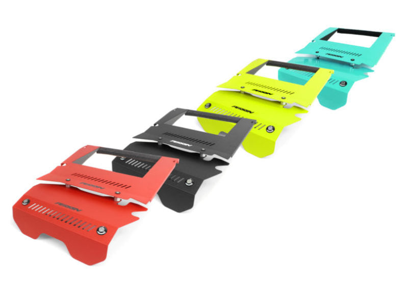 PERRIN 15-16 Subaru WRX Engine Cover Kit - Neon Yellow