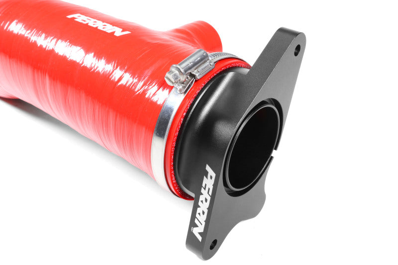 PERRIN 2022+ Subaru WRX Red 3in Turbo Inlet Hose w/ Nozzle