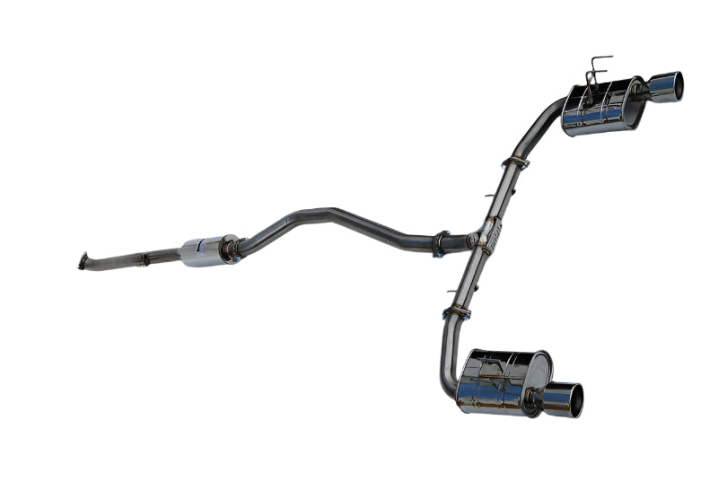 Invidia 2022+ Honda Civic Si (1.5T) 70mm & 23 Integra A-Spec Q300 Cat Back Exhaust - Rolled SS Tips