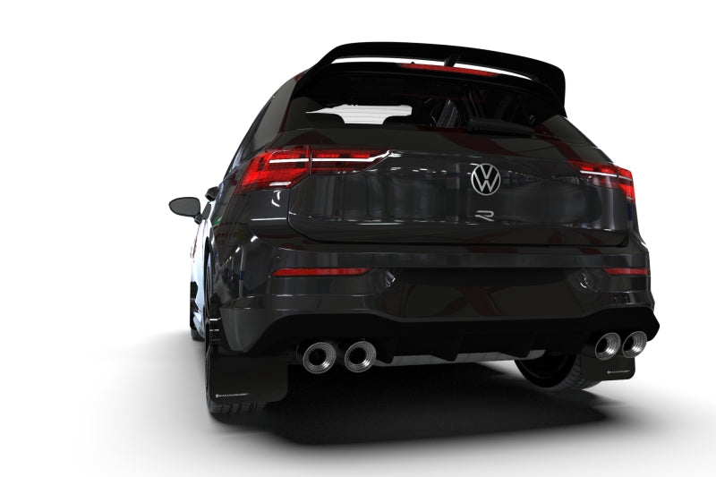 Rally Armor 22-25 VW MK8 Golf GTI/R Black UR Mud Flap w/Gray Logo