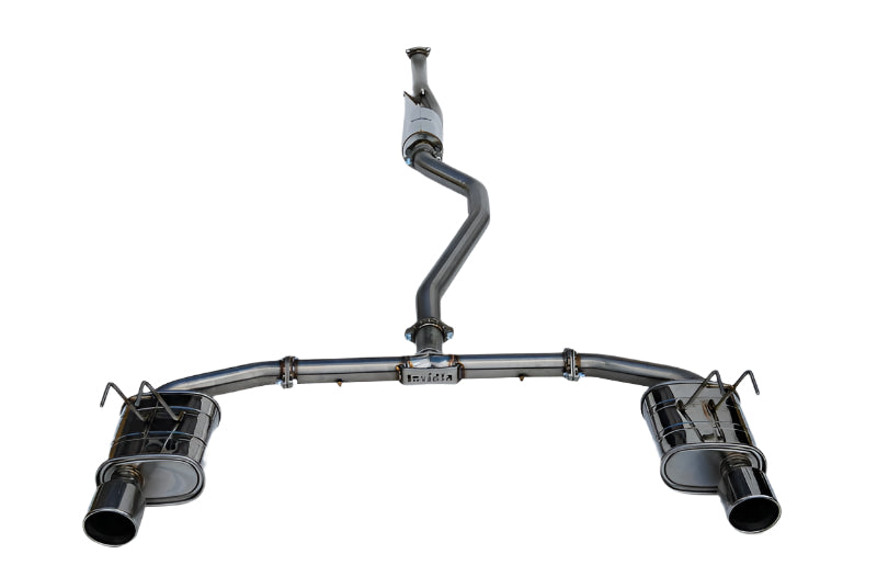 Invidia 2022+ Honda Civic Si (1.5T) 70mm & 23 Integra A-Spec Q300 Cat Back Exhaust - Rolled SS Tips