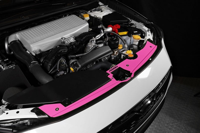 PERRIN 22-23 Subaru WRX Radiator Shroud - Hyper Pink