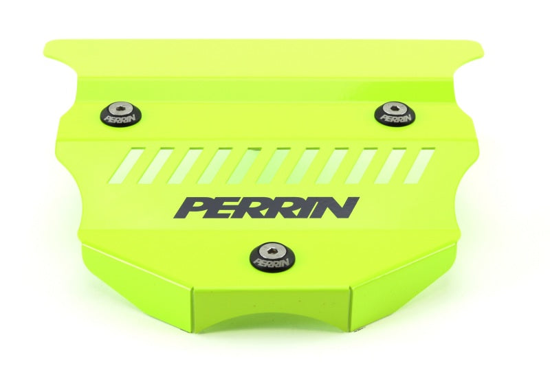 PERRIN 2022+ Subaru BRZ / Toyota GR86 Engine Cover - Neon Yellow Wrinkle
