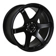 Enkei T6S Wheel in Matte Black - 18x8.5, 5x100, 45mm Offset