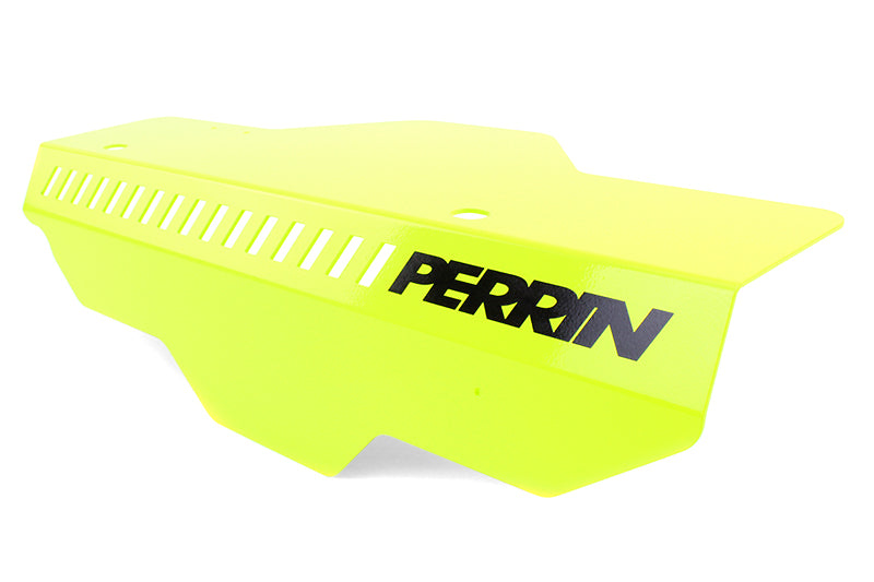 PERRIN Subaru Neon Yellow Pulley Cover