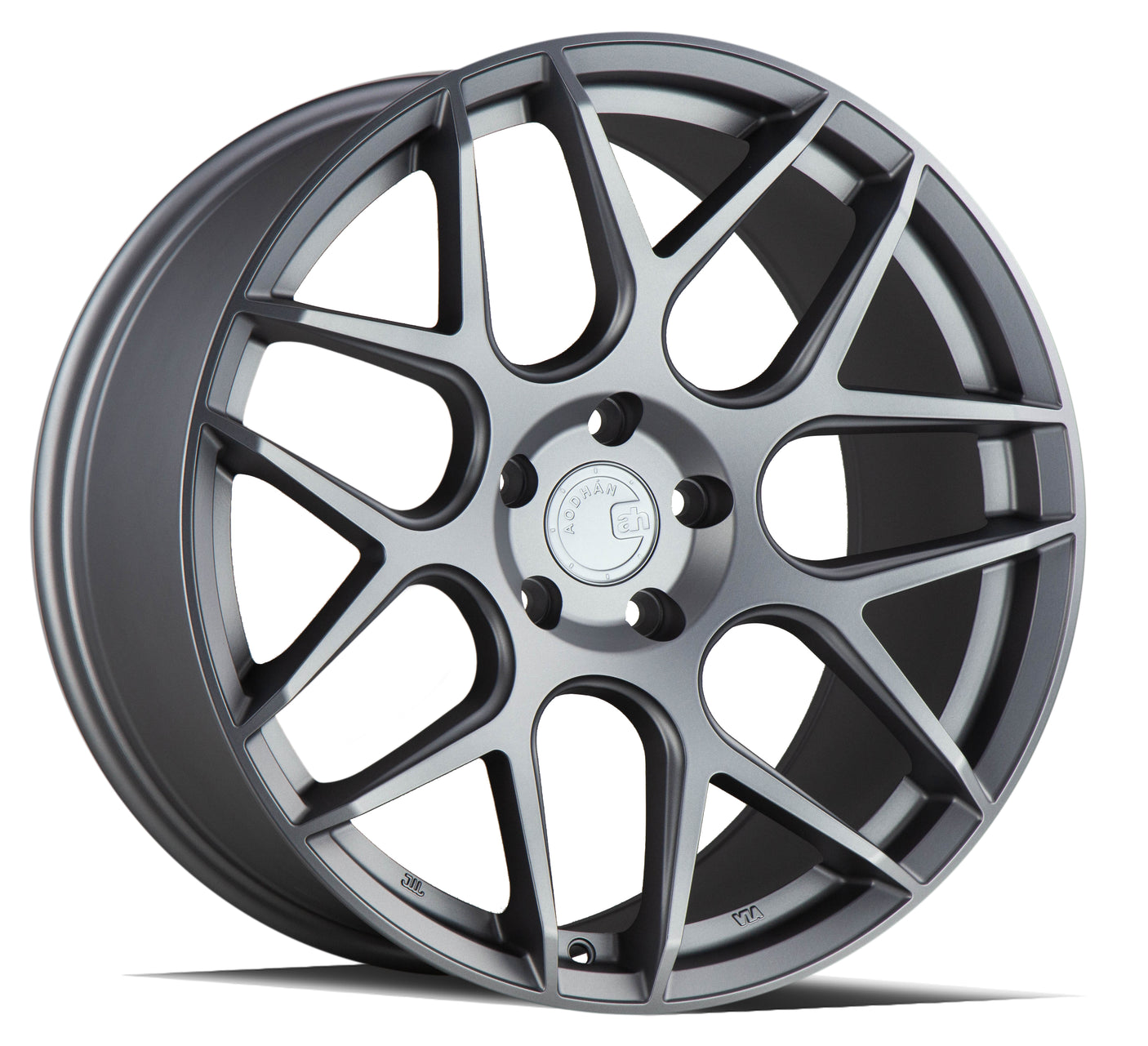 Aodhan AFF2 19X9.5 5X112 +35 Offset Wheel - Matte Gray - Aodhan Aftermarket Wheel