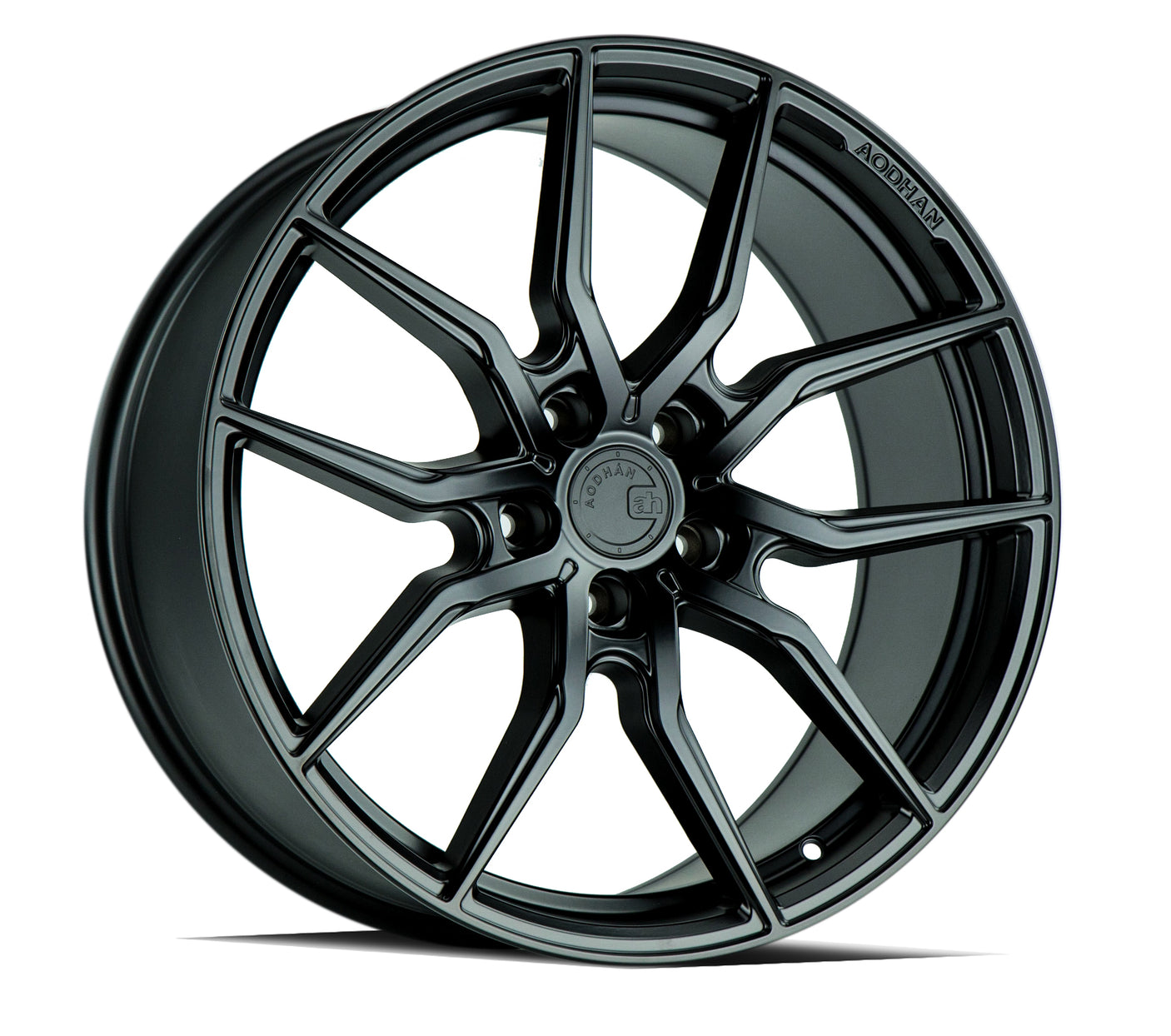 Aodhan AFF1 20X9 5X120 +30 Offset Wheel - Matte Black - Aodhan Aftermarket Wheel