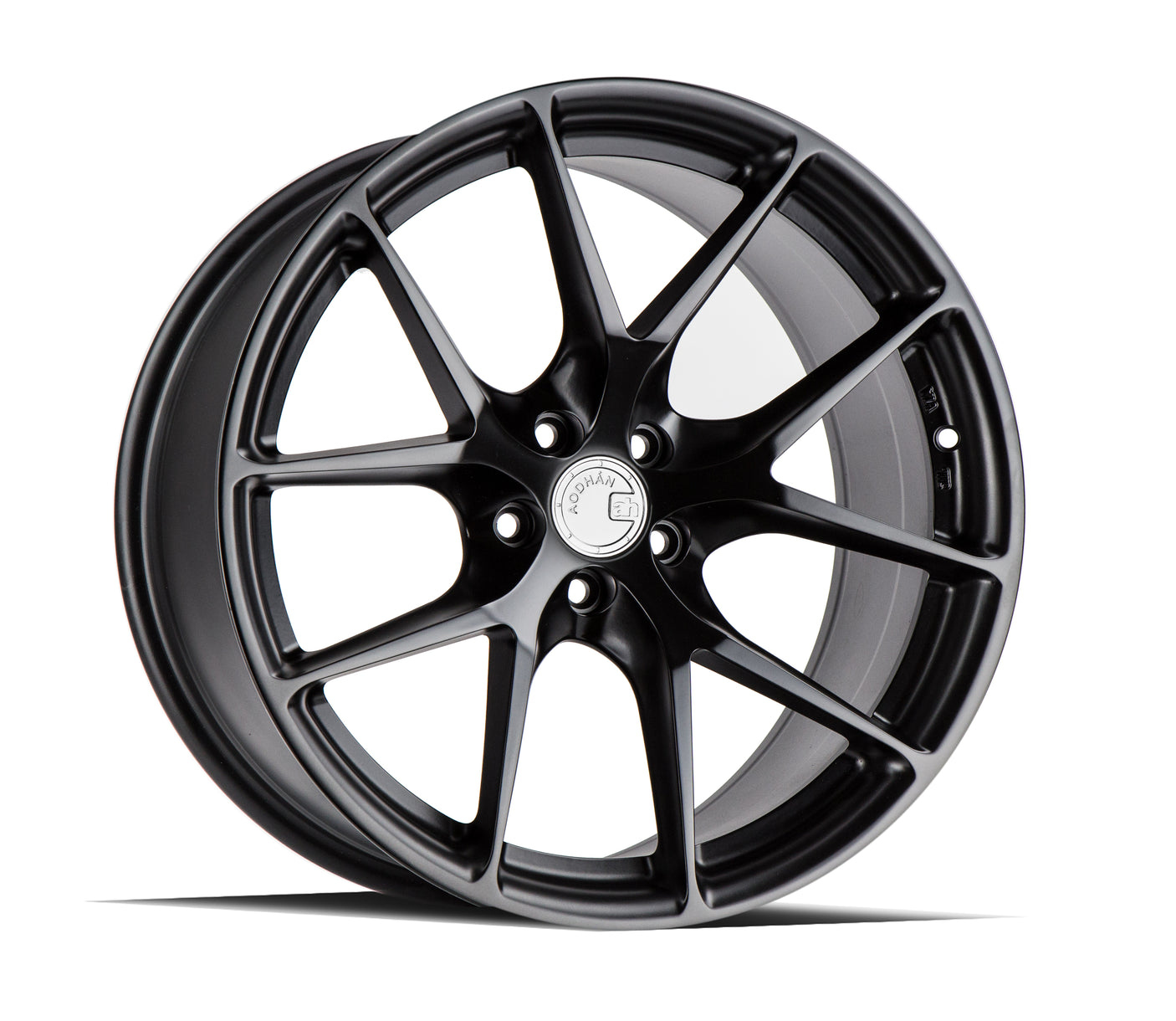 Aodhan AFF7 18X9.5 5X112 +35 Offset Wheel - Matte Black - Aodhan Aftermarket Wheel