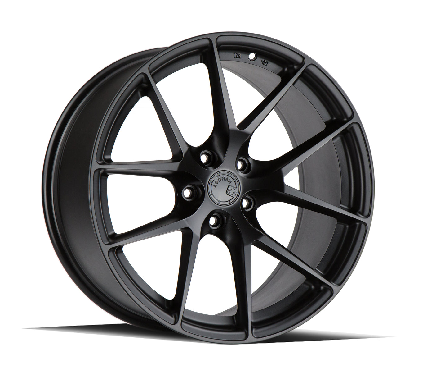 Aodhan AFF7 19X8.5 5X120 +35 Offset Wheel - Matte Black - Aodhan Aftermarket Wheel