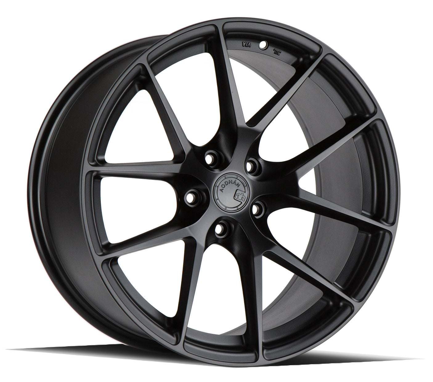 Aodhan AFF7 20X9 5X114.3 +30 Offset Wheel - Matte Black - Aodhan Aftermarket Wheel