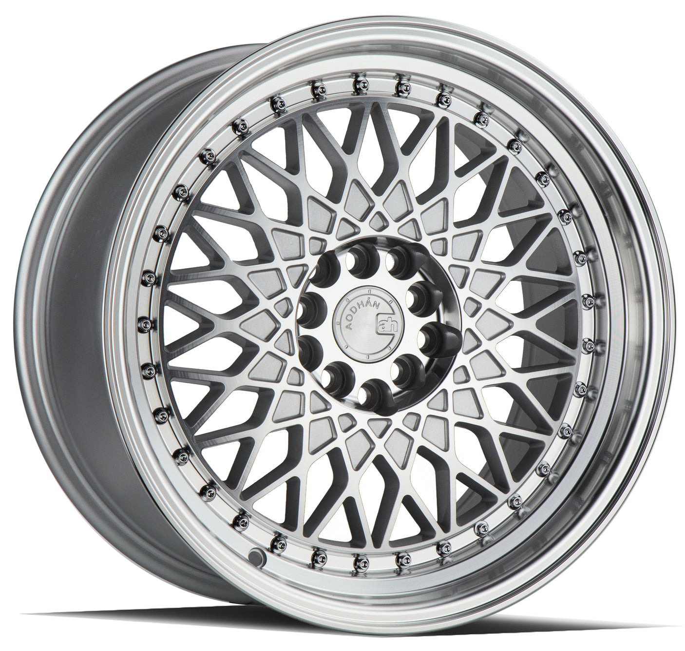 Aodhan AH05 17X9 5X100/114.3 +25 Offset Wheel - Silver w/Machined Face - Aodhan Aftermarket Wheel