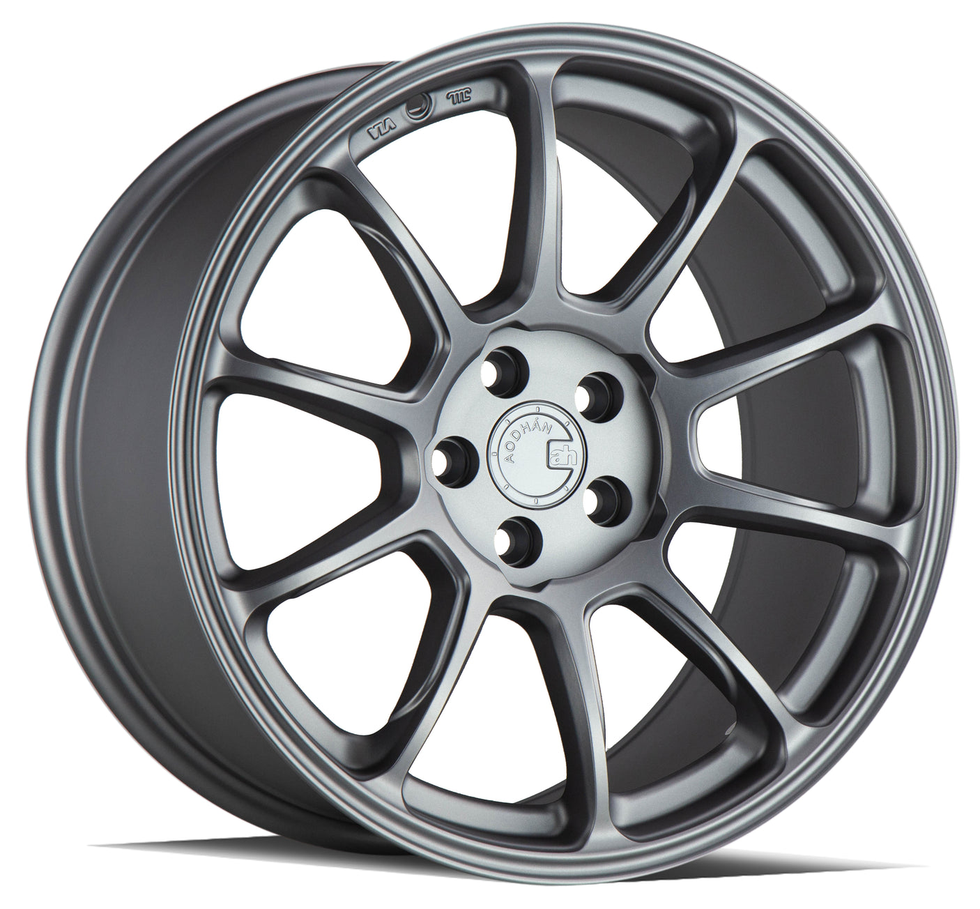 Aodhan AH06 17X9 5X114.3 +35 Offset Wheel - Matte Gray - Aodhan Aftermarket Wheel