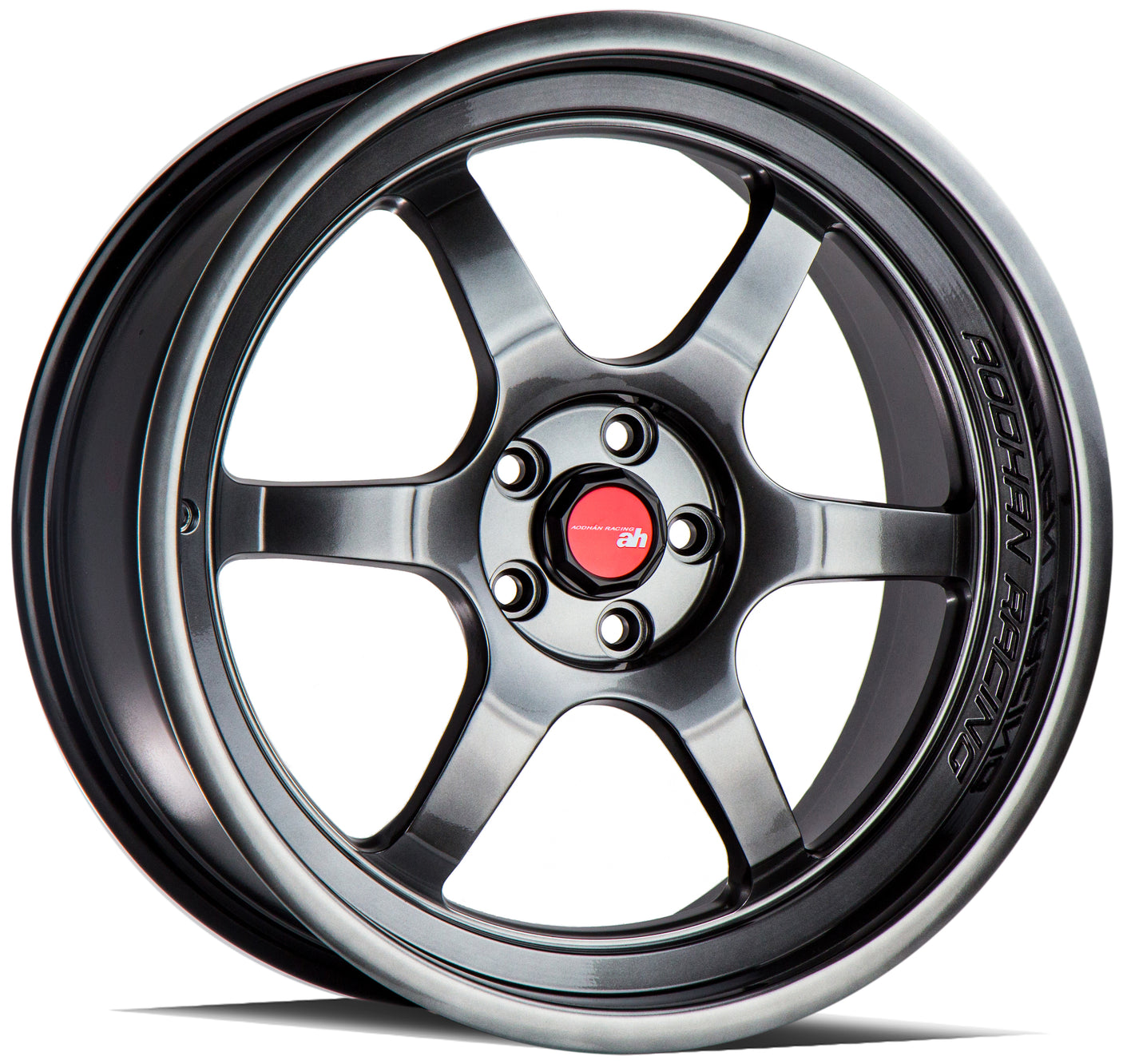 Aodhan AH08 18X9.5 5X100 +35 Offset Wheel - Hyper Black - Aodhan Aftermarket Wheel