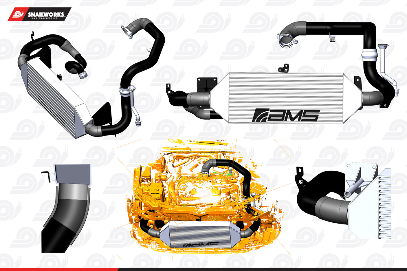 AMS Performance 2022+ Subaru WRX Charge Pipe (OEM TMIC Only)