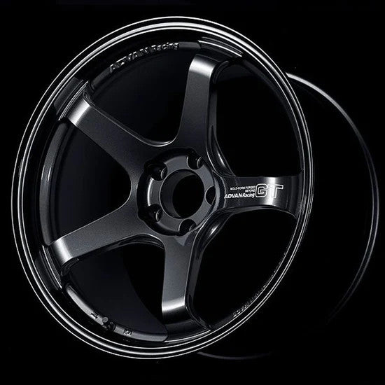 Advan GT Beyond 18x9.5 +29 5x114.3 Racing Titanium Black Wheel