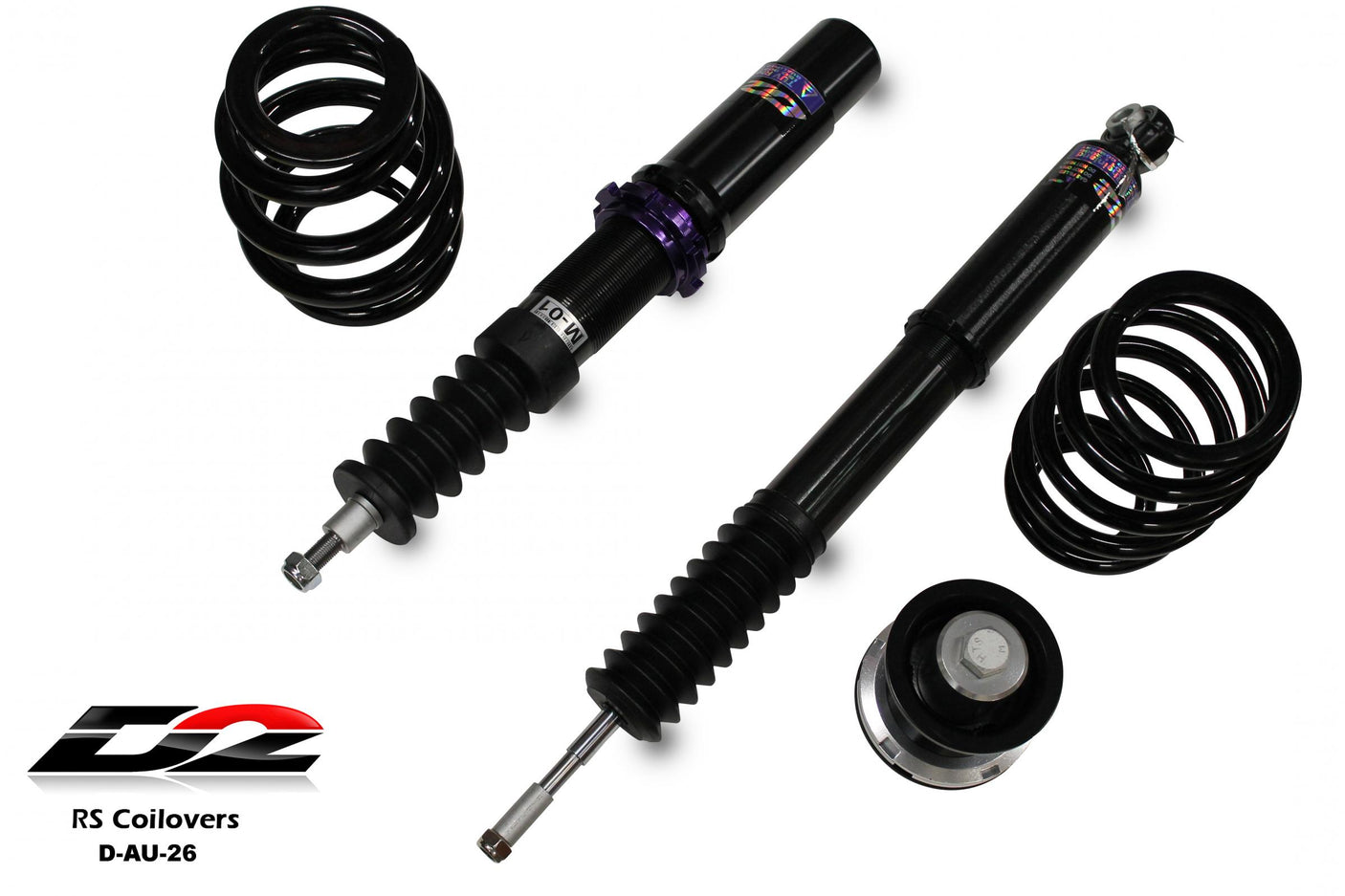 D2 Racing RS Coilovers 09-15 Audi A4 Base 2015 Audi A4 Premium/Premium Plus/A4 Prestige FWD