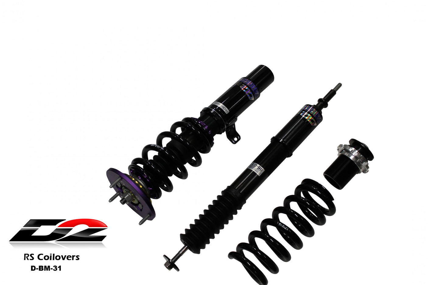 D2 Racing RS Coilovers 06-11 BMW 325i 06-11 BMW 328i 06-11 BMW 330i 06-11 BMW 335d 06-11 BMW 335i 06-11 BMW 335is 07-14 BMW 128i 07-14 BMW 135i 07-14 BMW 135is
