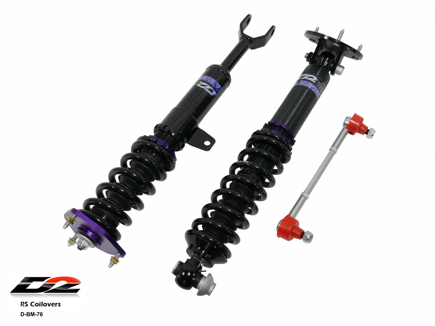 D2 Racing RS Coilovers 17+ BMW 5-Series RWD
