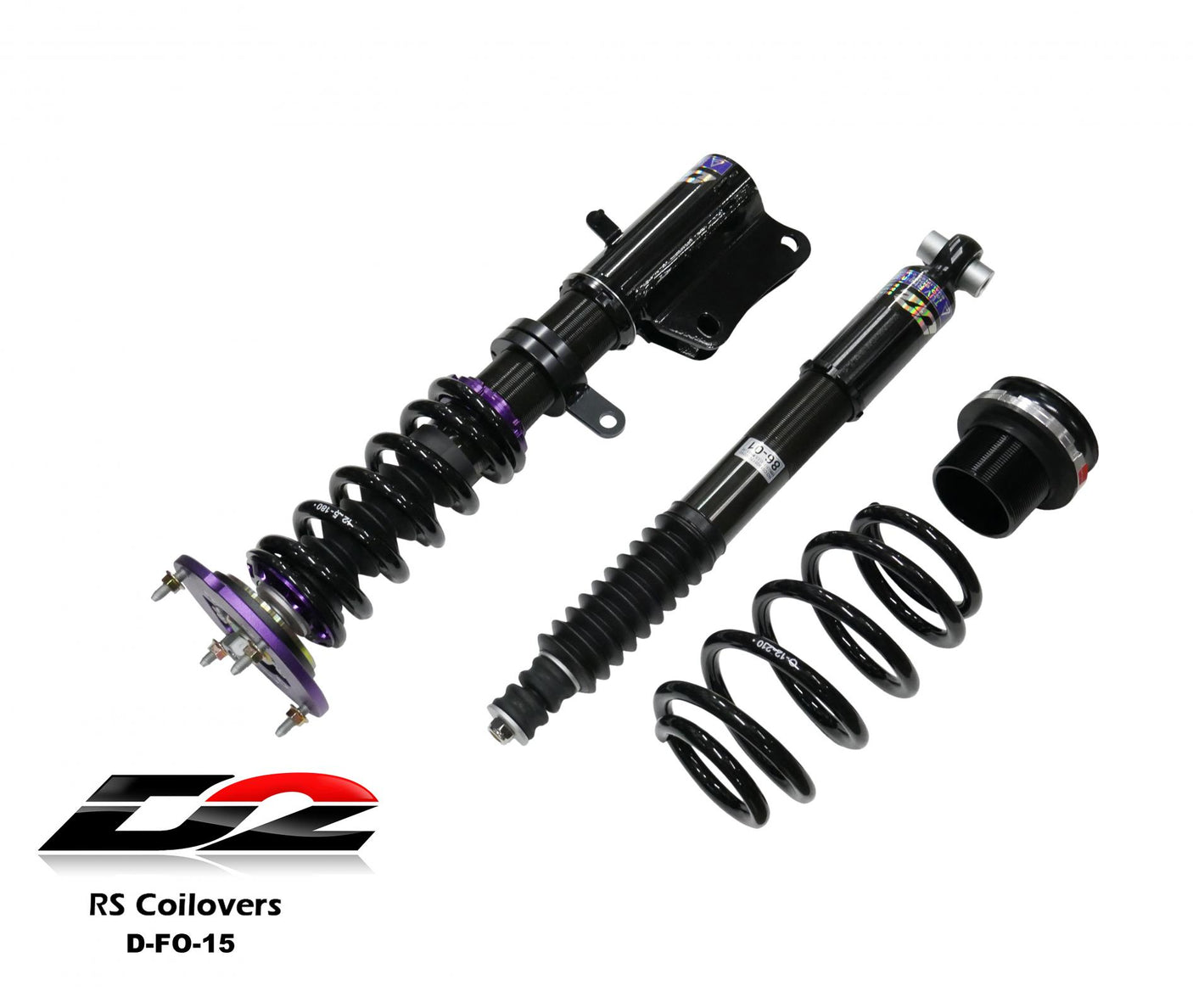 D2 Racing RS Coilovers 05-14 Ford Mustang