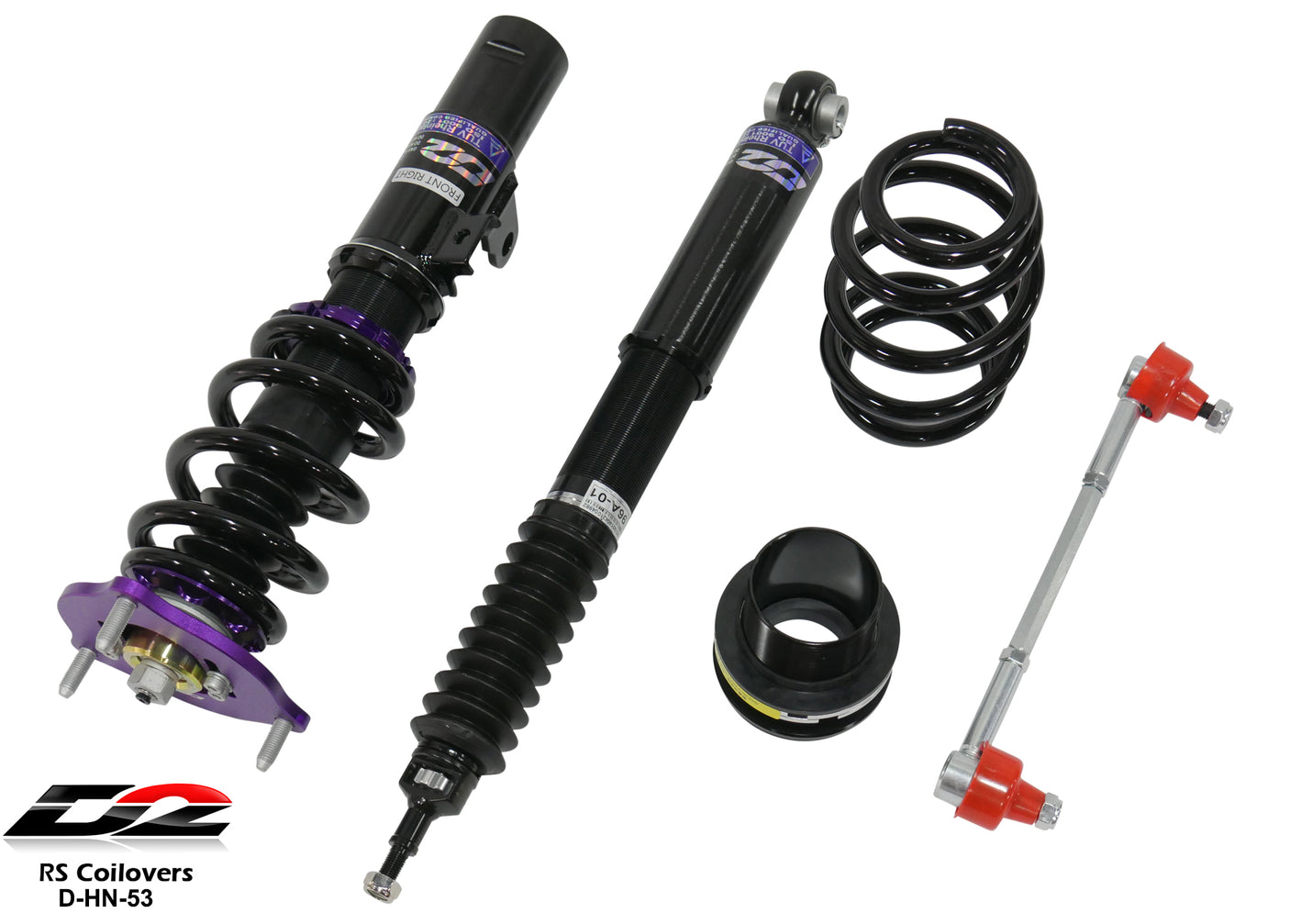 D2 Racing RS Coilovers 17+ Honda Civic Type R