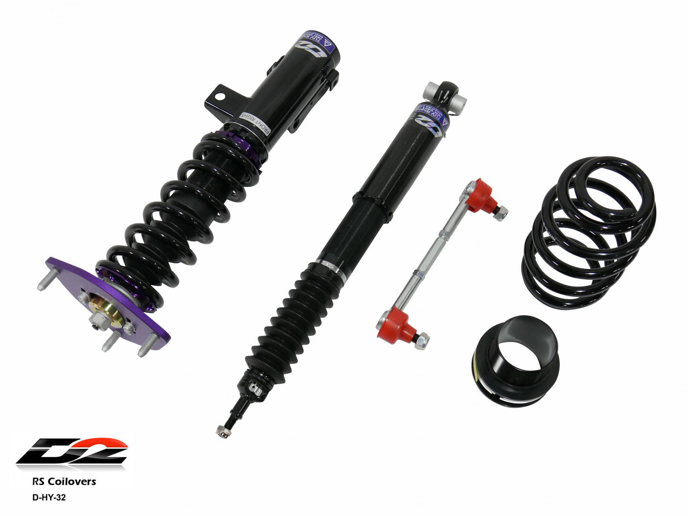 D2 Racing RS Coilovers 17-20 Hyundai Elantra 19+ Kia Forte