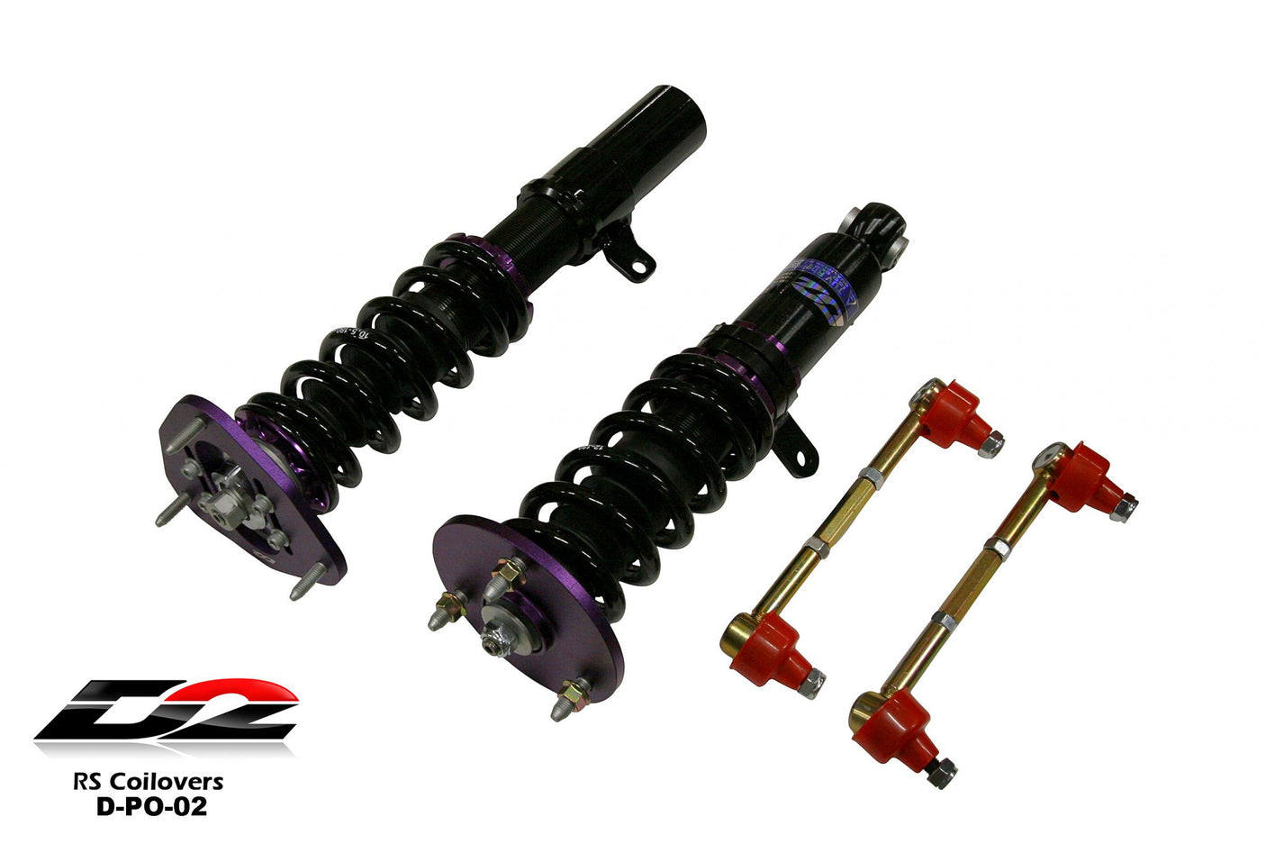 D2 Racing RS Coilovers 98-04 Porsche Carrera 98-04 Porsche 911 AWD