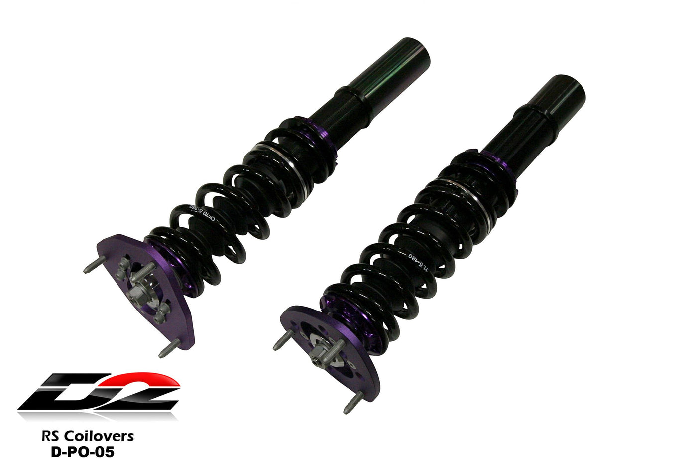 D2 Racing RS Coilovers 96-04 Porsche Boxster RWD