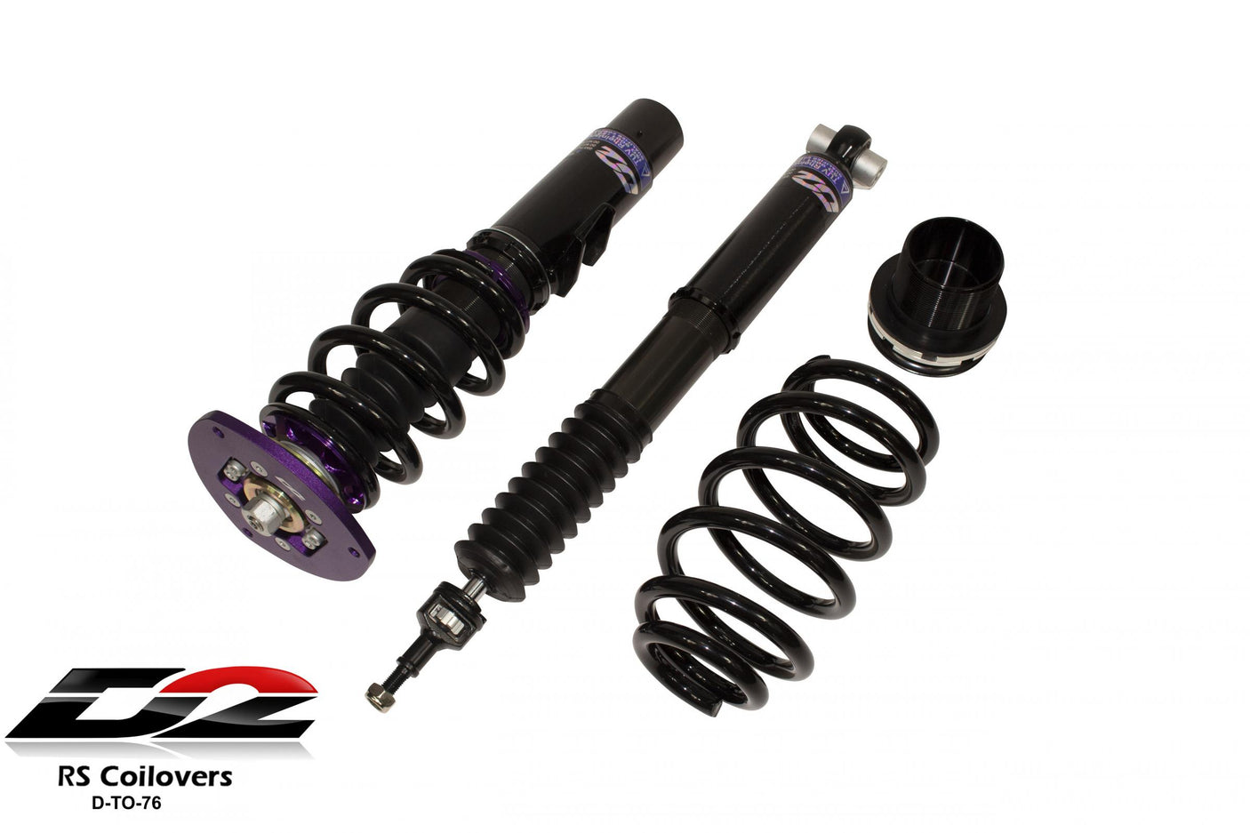 D2 Racing RS Coilovers 15-19 Volkswagen Golf VII 15-19 Volkswagen GTI 2016 Volkswagen Beetle R 16+ Audi A3 FWD