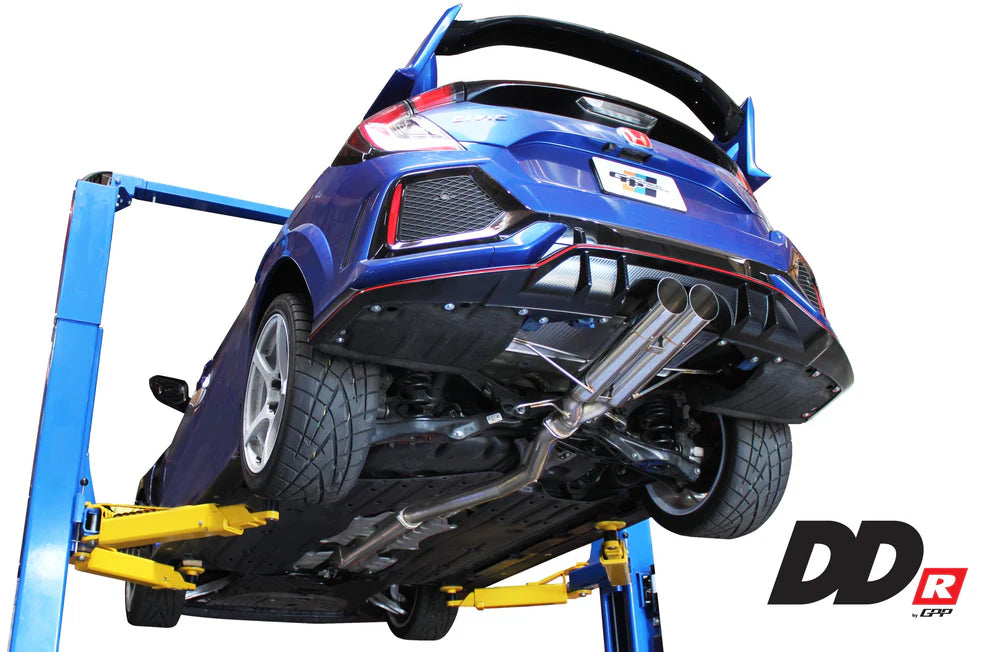 GReddy 2017-2021 Honda Civic Type-R DD-R Sport Exhaust System (Resonated) FK8