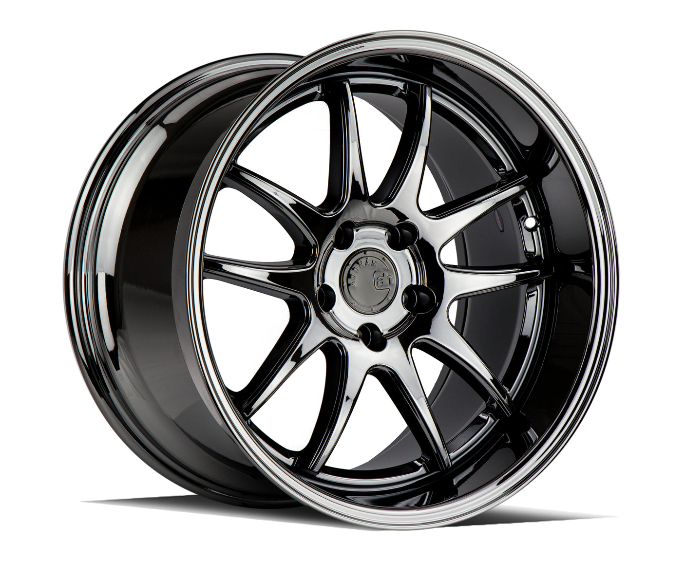 Aodhan DS02 19X11 5X114.3 +15 Offset Wheel - Black Vacuum - Aodhan Aftermarket Wheel