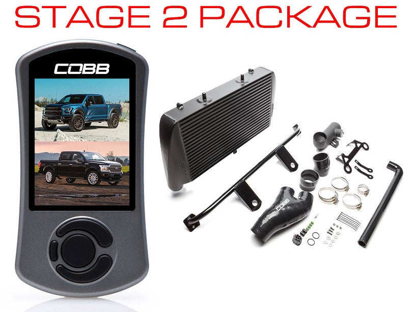 COBB 17-20 Ford F-150 Stage 2 Power Package Black